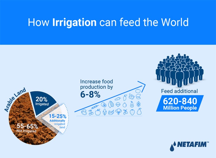 how irrigation can feed the world
