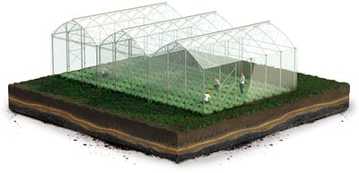 Commercial greenhouse projects | Gakon Netafim