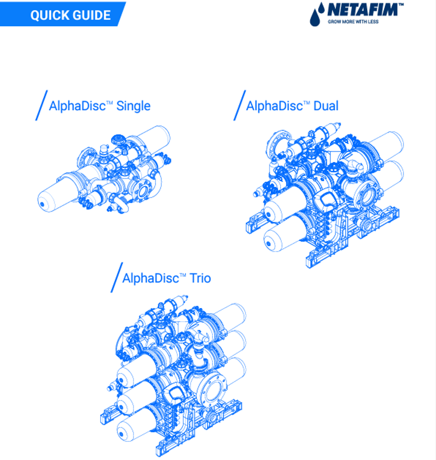 AlphaDisc Installation Guide | Netafim