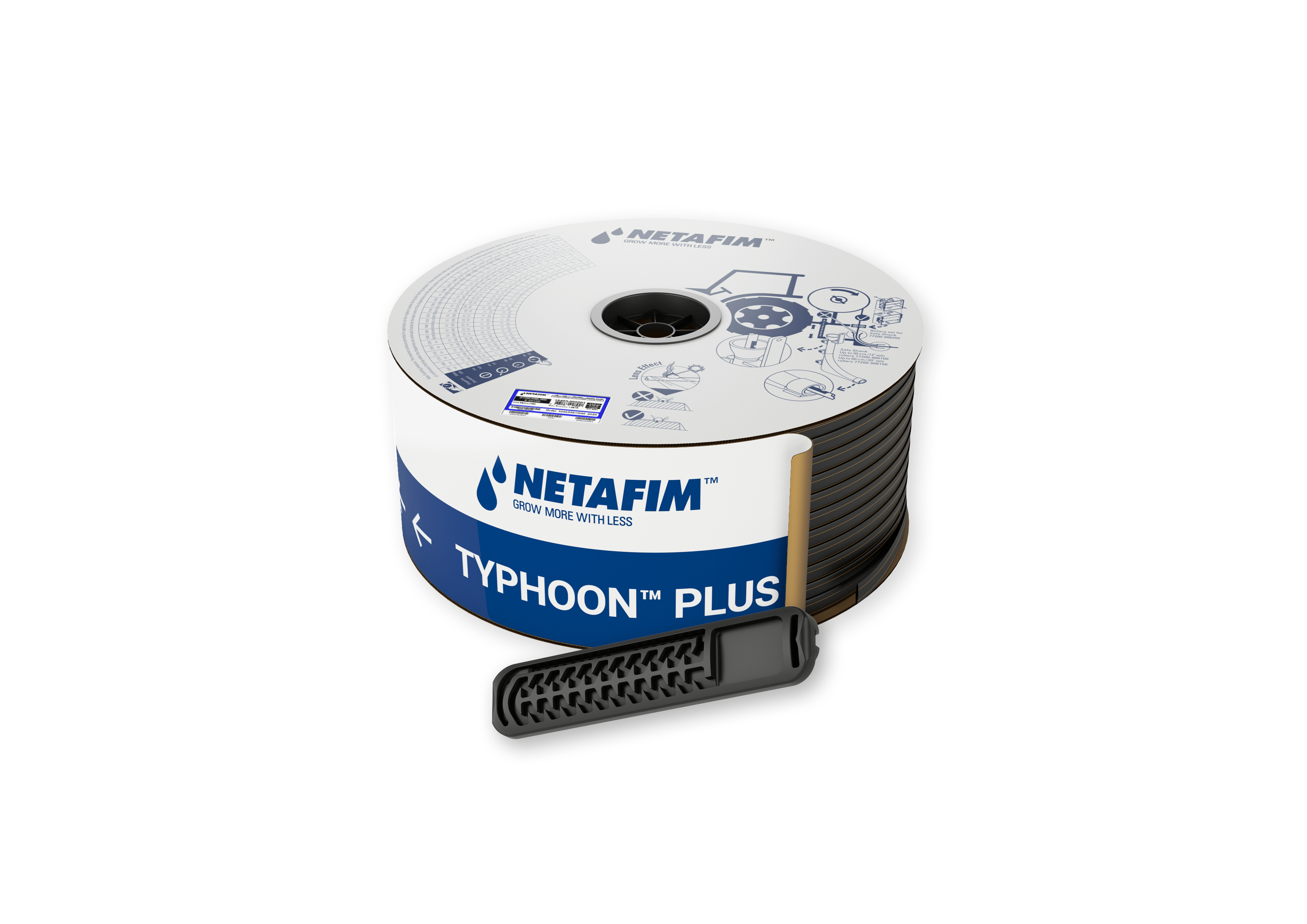 Typhoon™ Plus Drip Irrigation For Row Crops and Vegetables Netafim
