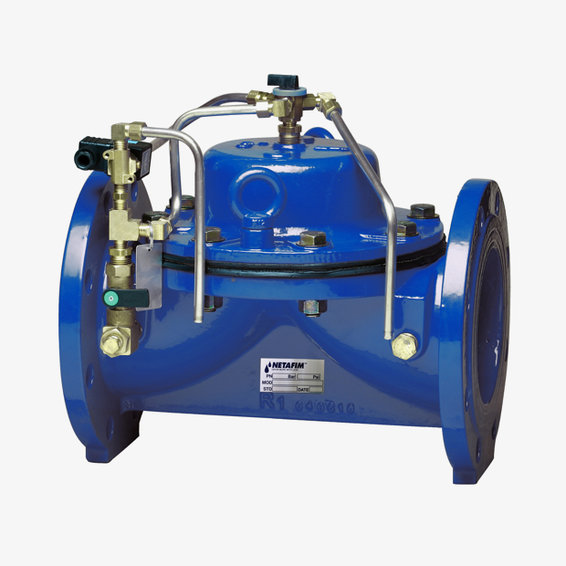 Netafim Values 100 series high pressure metal control valves | Netafim